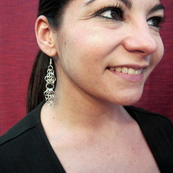 triangular earrings