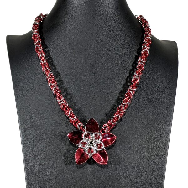 Byzantine Flower Necklace