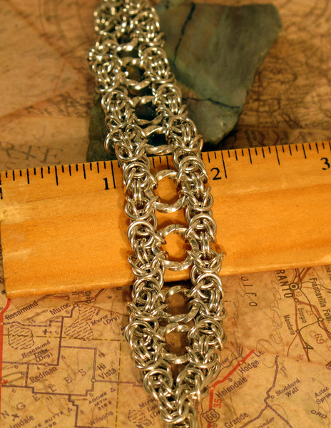 Ladder Byzantine Bracelet