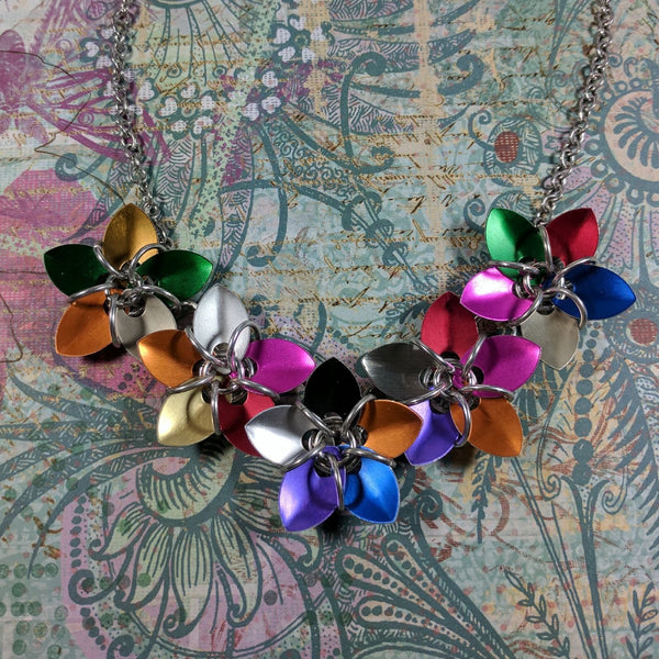 Five Flower Necklace